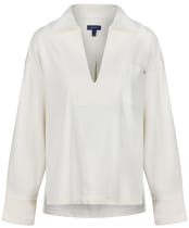 Women's GANT D2. Sailor Rugger Sweat - Cream