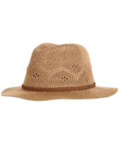 Women's Barbour Flowerdale Trilby Hat - Trench