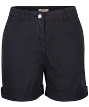 Women's Barbour Chino Shorts - Navy