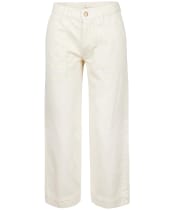 Women's Barbour Southport Cropped Jean - Ecru
