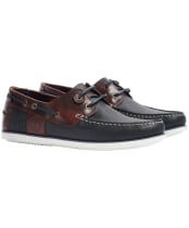 Men's Barbour Wake - Navy / Brown