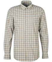 Men’s Barbour Lomond Tailored Shirt - AMBLE SAND TARTA