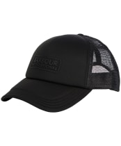 Men's Barbour International Heli Trucker Cap - Black