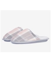 Women’s Barbour Maddie Slippers - Pink / Grey Tartan