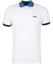 Men's Barbour International Howall Polo Shirt - White