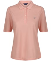 Women’s GANT Original LSS Pique Shirt - Guava Orange
