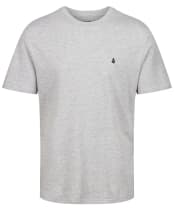 Men's Volcom Stone Blanks Basic Tee - Heather Grey