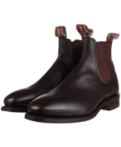R.M. Williams Comfort Craftsman Boots - Kangaroo leather, comfort rubber sole - G (Regular) Fit - Chestnut