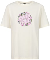 Women's Santa Cruz Foliage Dot T-Shirt - Off White