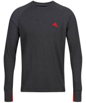 Men's Klättermusen Huge Crew - Raven / Burnt Russet