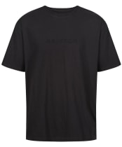 Men's Brixton Alpha Line S/S Relaxed Tee - Black Garment Dye