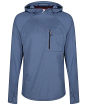 Men's Topo Designs River Hoodie - Stone Blue