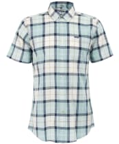 Delton Tf S/S - Blue Chalk Tartan