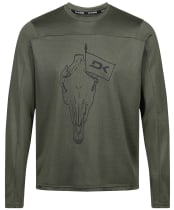 Men’s Dakine Syncline Long Sleeve Bike Jersey - Canopee Green