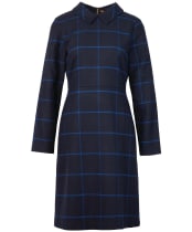 Women's Barbour Marlene Dress - Navy Check