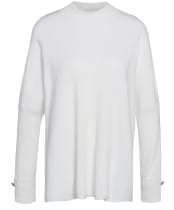 Women's Barbour International Enfield Knit - Off White