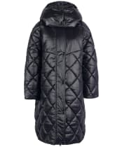 Women's Barbour International Benson Quilted Jacket - Black