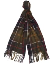 Women's Barbour Hailes Tartan Scarf - Classic Tartan