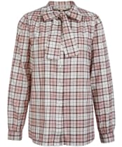 Women's Barbour Herring Shirt - CLOUD/GARDENIA C
