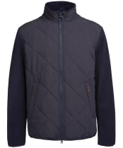Men's Barbour Hybrid Fleece Jacket - Navy