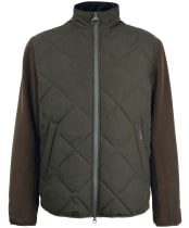 Men's Barbour Hybrid Fleece Jacket - Olive