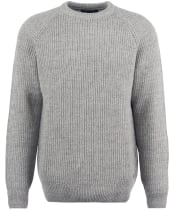 Men's Barbour Horseford Crew Neck Sweater - Stone