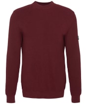 Men's Barbour International Corser Crew Knit - Bordeaux