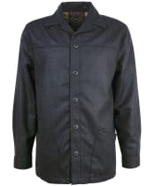 Men's Barbour Stonefort Overshirt - Charcoal