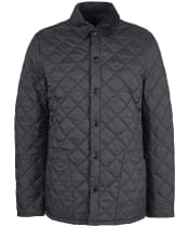 Men's Barbour Heritage Liddesdale Quilted Jacket - Charcoal