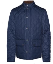 Men's Barbour Lowerdale Quilted Jacket - Navy
