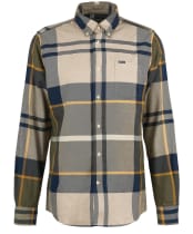Men’s Barbour Dunoon Tailored Shirt - Forest Mist