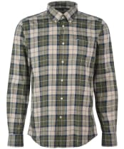 Men’s Barbour Wetherham Tailored Shirt - Forest Mist