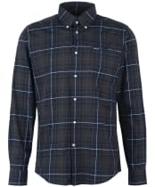 Men’s Barbour Wetherham Tailored Shirt - Black Slate