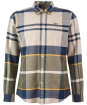 Men’s Barbour Iceloch Tailored Shirt - Forest Mist
