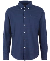 Men's Barbour Trundell Tailored Shirt - Navy