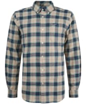 Men's Barbour Castlebridge Tailored Shirt - Stone Marl