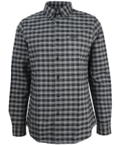 Men's Barbour International Cable Shirt - Asphalt
