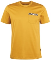 Men's Barbour Durness Pocket Tee - Harvest Gold