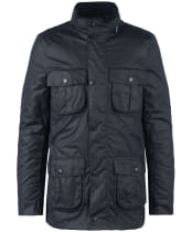 Men's Barbour Corbridge Waxed Jacket - Navy / Classic