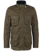 Men's Barbour Corbridge Waxed Jacket - Beech / Classic