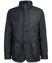 Men’s Barbour Century Wax Jacket - Black / Black Slate