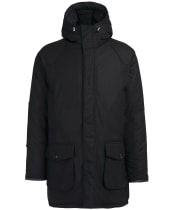Men's Barbour Np Farnley Beaufort Waxed Jacket - Black
