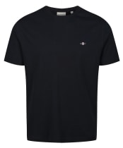 Men's Gant Regular Shield T-Shirt - Black