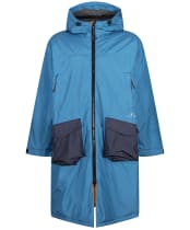 Voited Water Resistant Polar Fleece Changing Robe - Blue Steel
