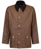 Men's Barbour Ashby Waxed Jacket - Bark