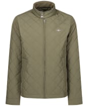 Men's Gant Quilted Windcheater Jacket - Juniper Green