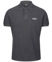 Men's Barbour International Essential Polo - Asphalt Marl