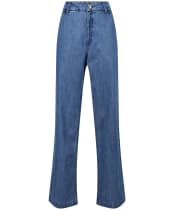 Women’s Lily and Me Oaksey Straight Leg Trousers - Denim