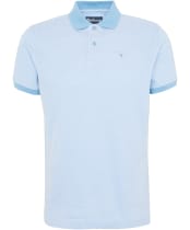 Men's Barbour Sports Polo Mix Shirt - Chambray