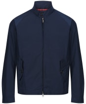 Men's Baracuta G4 Water Repellent Cloth Jacket - Navy